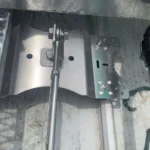 Hình ảnh thực tế lắp hệ dây cứu sinh trên mái công trình, do HMN cung cấp