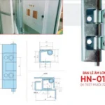 Bản lề âm lớn HN-011