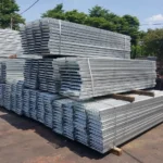 Máng cáp đục lỗ dùng trong vật tư năng lượng HMN