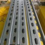 Thanh Unistrut đục lỗ — vật tư năng lượng HMN